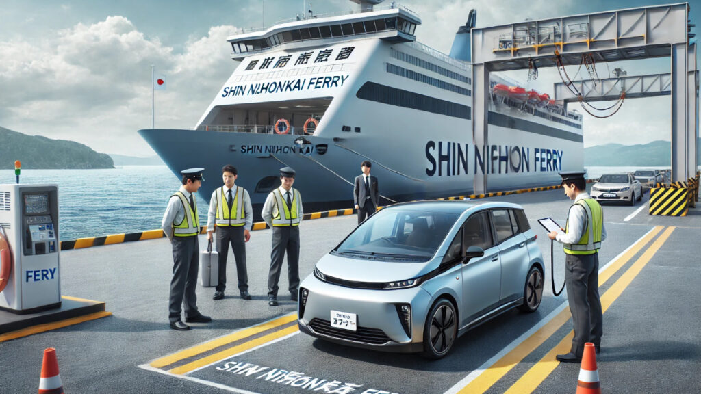新日本海フェリー 電気 自動車の扱い