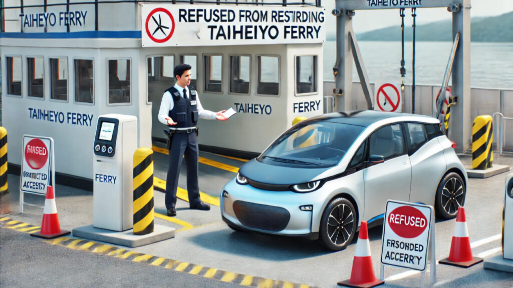 太平洋フェリー 電気自動車の制限