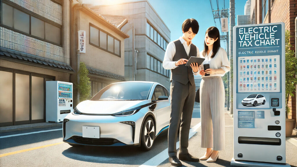 電気自動車自動車税早見表で確認