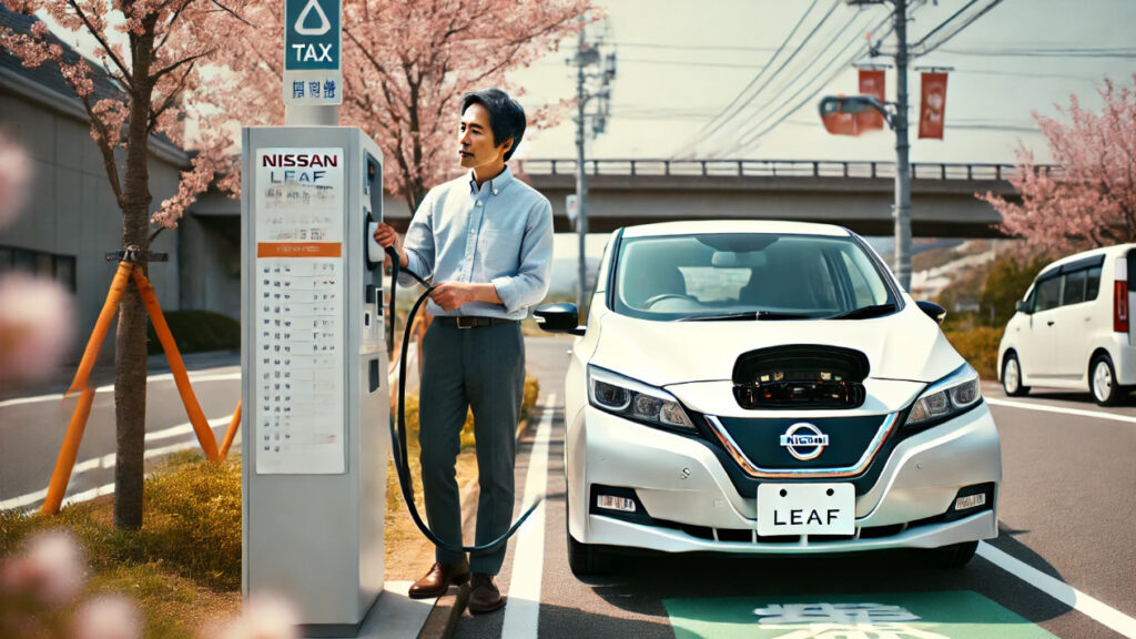 電気自動車 自動車税 リーフは？