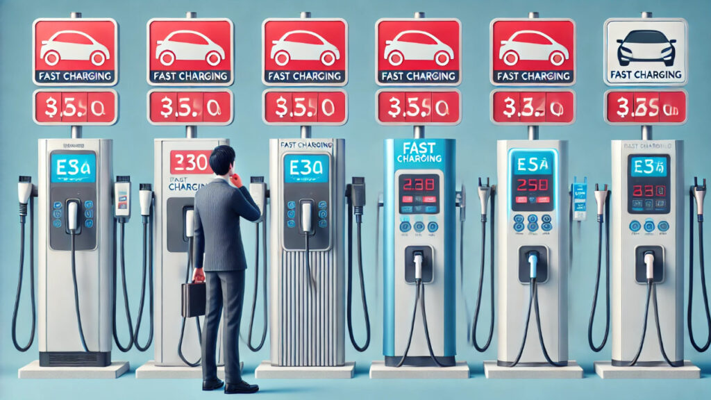 evの急速充電スタンドの料金体系を理解しよう