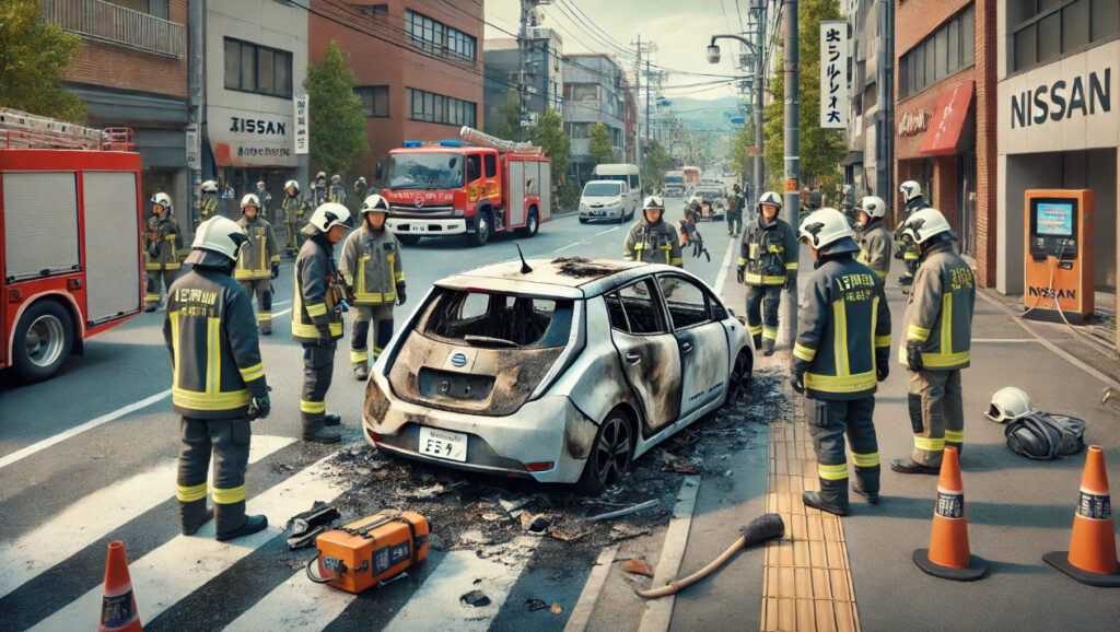 電気自動車 火災事故 日本の現状
