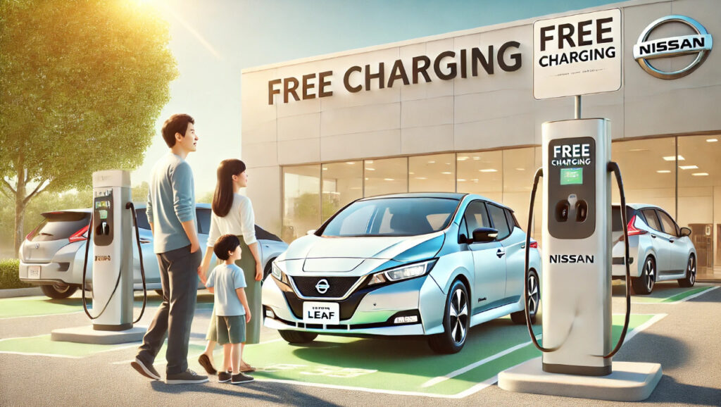 日産ディーラー 充電 無料は可能？