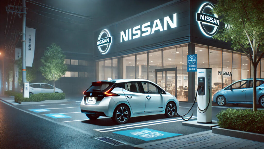 日産ディーラー 充電 24時間利用可能？