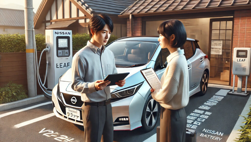 日産リーフ 蓄電池代わりの注意点