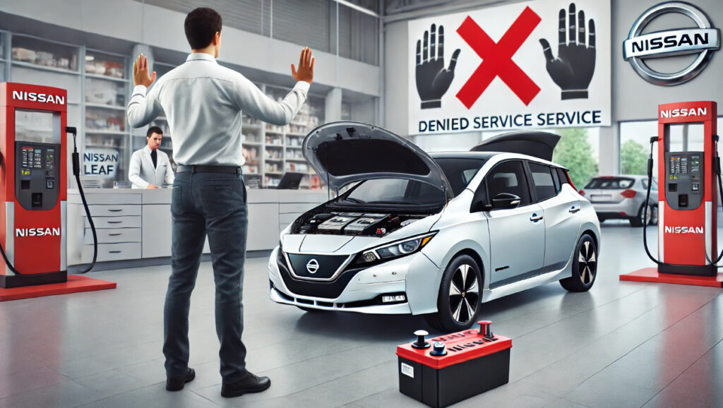 日産リーフ 電池交換してくれない