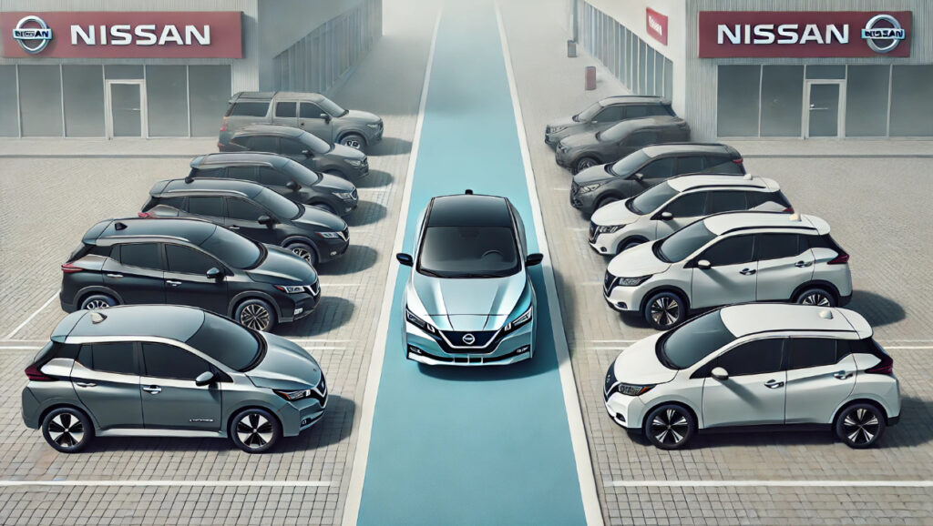 日産リーフと他車の販売動向