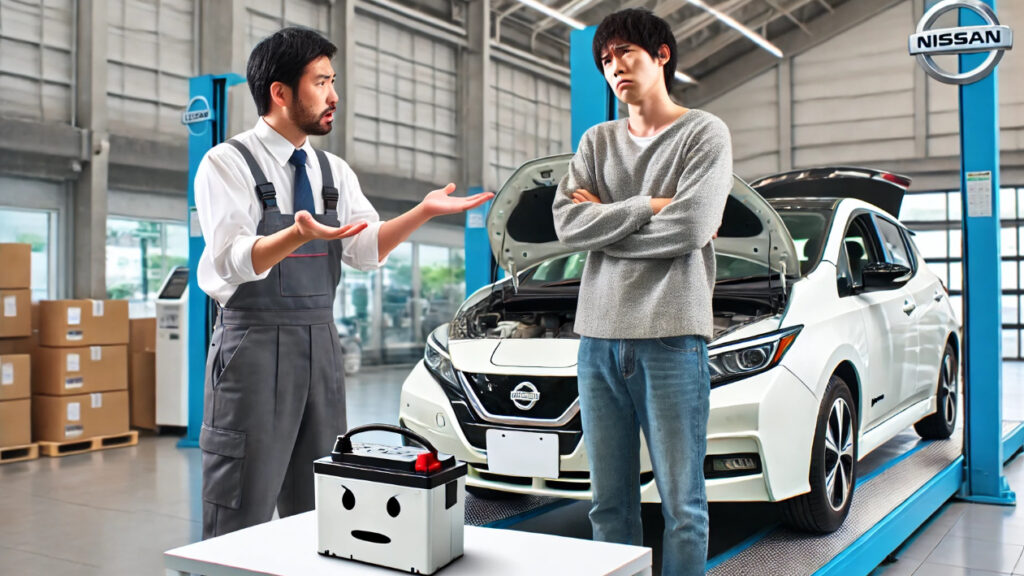 日産リーフ 電池交換してくれない理由