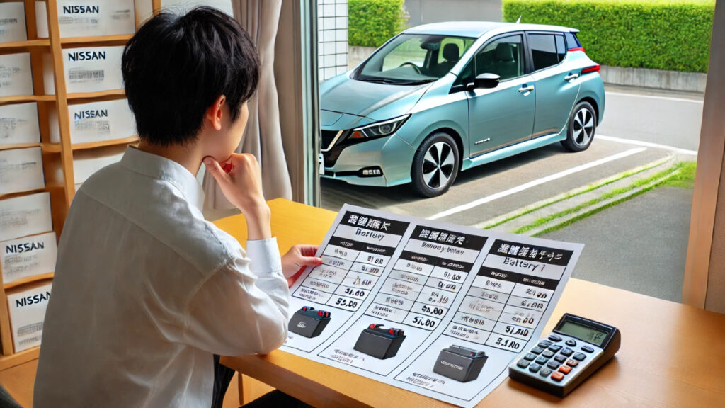 リーフ バッテリー交換 自分で可能？