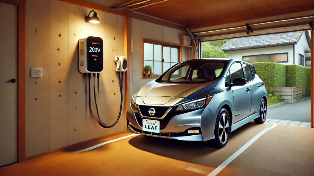 リーフ 200v 充電時間の実態