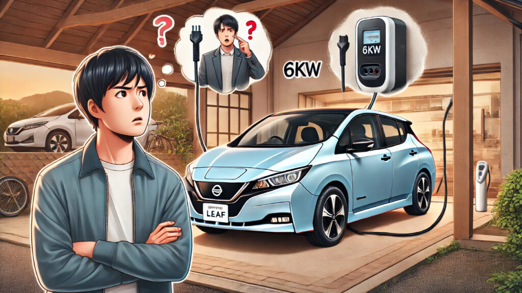 リーフ 6kw充電 できない理由