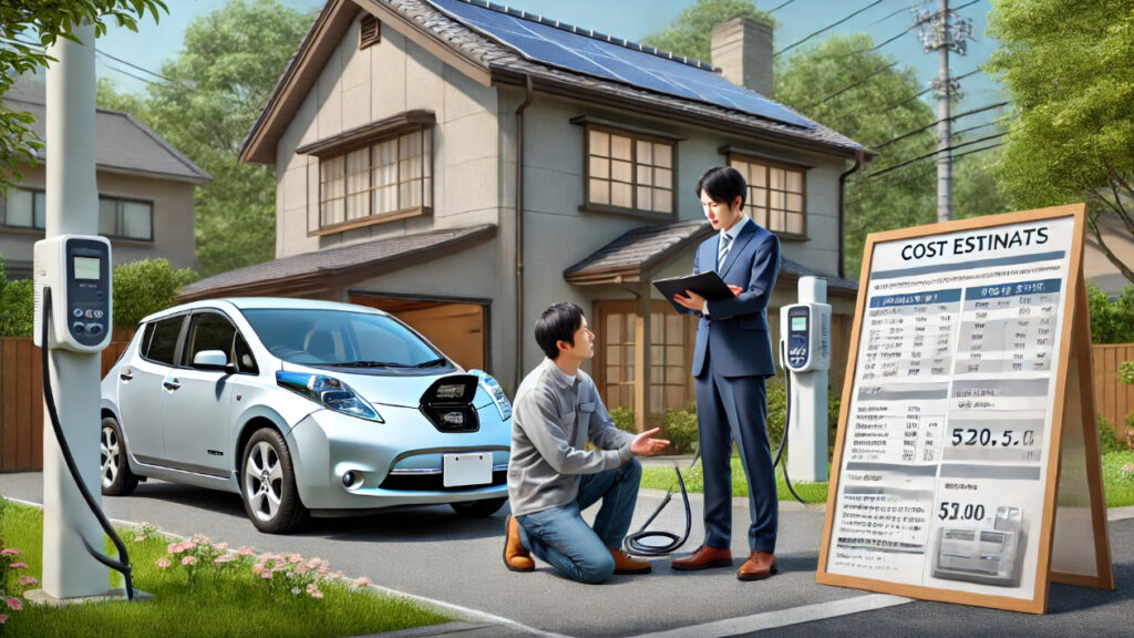 充電設備の設置費用と注意点