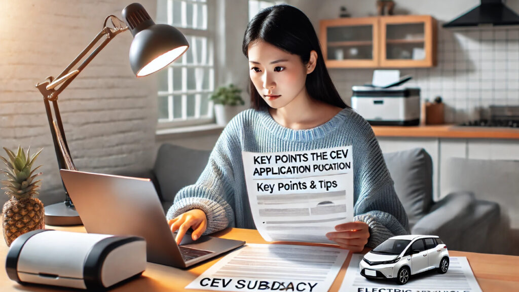 CEV申請時の注意点とコツ