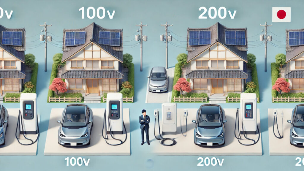 電気自動車 充電 自宅 200v 費用の比較