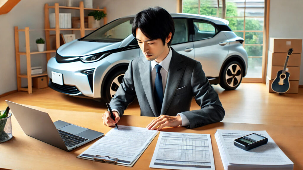 電気 自動車 補助金申請方法の手順