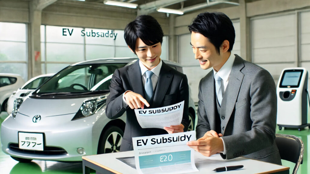 EV補助金申請 ディーラーのサポート